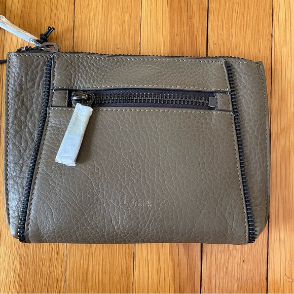 BOTKIER Soho Wristlet Bag, Olive Color, BRAND NEW, still wrapped up, never worn! - Picture 6 of 12